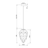 Подвесной светильник MAYTONI GLOBO P052PL-01GR