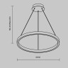 Подвесной светильник MAYTONI RIM MOD058PL-L32BK