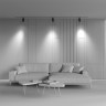Трековый светильник MAYTONI ELTI TR005-4-12W-DS-B